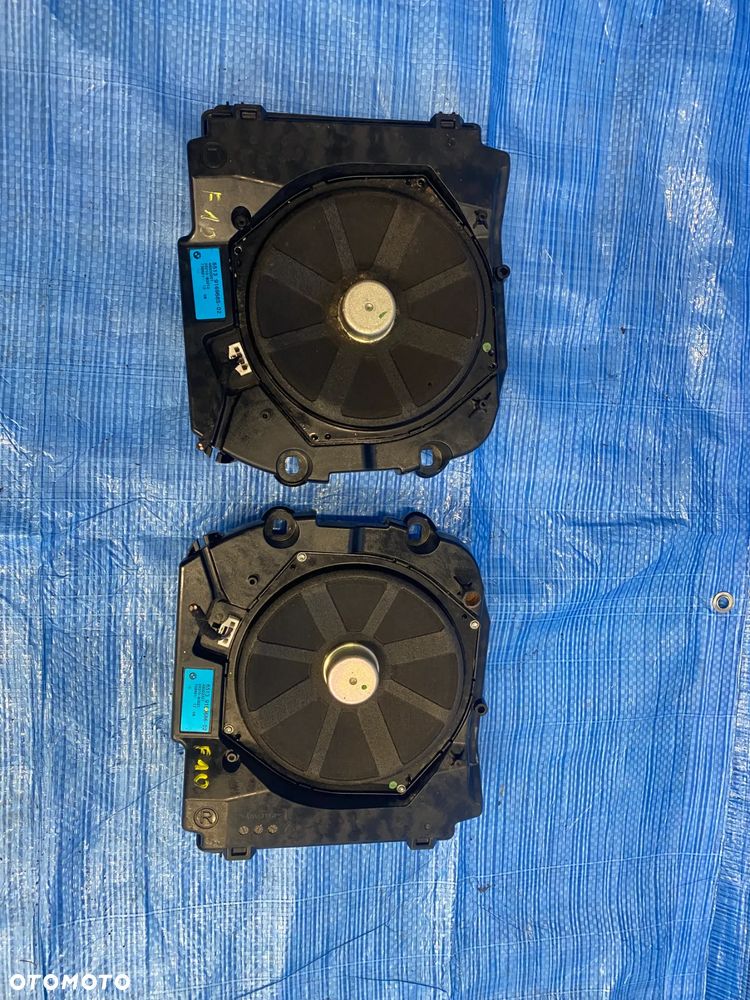 GŁOŚNIK NAGŁOŚNIENIE HIFI SUBWOOFER LEWY PRAWY BMW F10 F11 9169685 9169686 ORYGINAŁ - 2