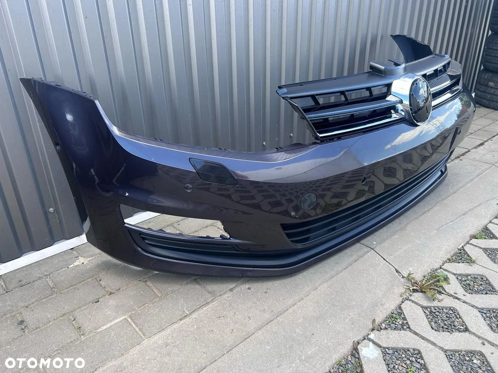 Vw Golf 7 VII 5G0 12-17r Zderzak Przód Przedni Grill 6xPDC LI7F Pod Xenon - 6