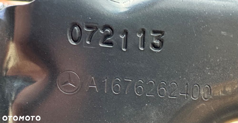BELKA ZDERZAKA ŚRODKOWA WZMOCNIENIE PRZÓD PRZEDNIA MERCEDES-BENZ W167 GLE GLS STREFA WSPORNIK A1676220000 A1676261500 A1676261600 A1676262400 A1676209800 ORYGINAŁ - 14