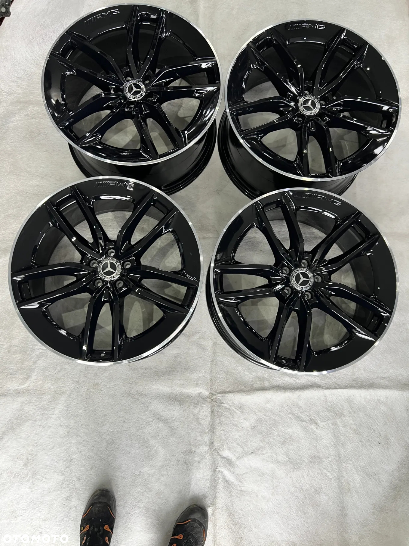 Oryginalne Felgi Mercedes GL GLE GLS w167 22'' CZARNE AMG!! - 2
