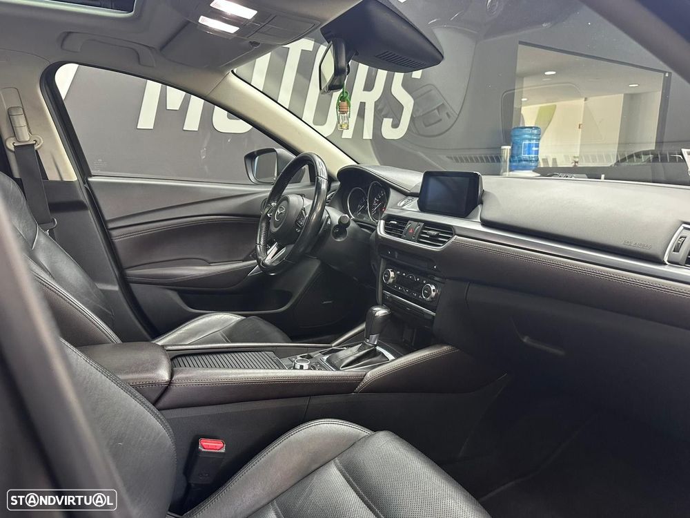 Mazda 6 M6 2.2 SKY-D Excellence P.Leather White TAE Navi AT - 28