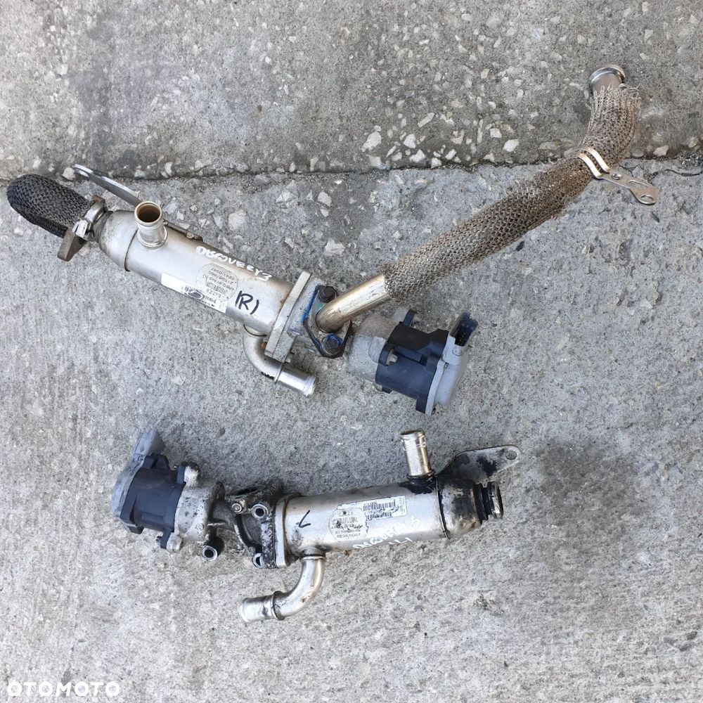 LAND ROVER DISCOVERY III ZAWOR EGR CHLODNICZKA LEWY 4R8Q-9Y493-BJ - 1