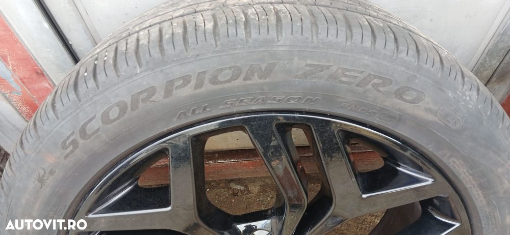 Jante aliaj EVOQUE an 2019-2025 cu cauciucuri vara 235/50R20 dot 2022 uzura 50% - 12