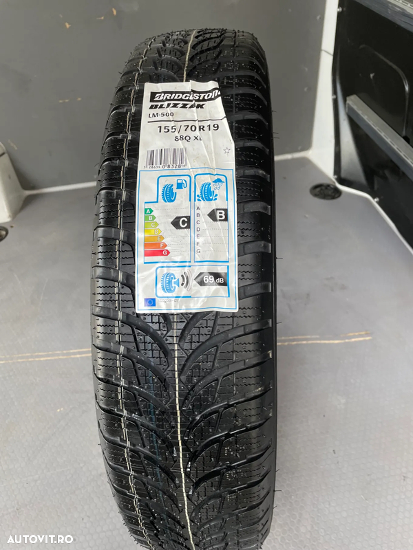 Anvelope noi Iarna Bridgestone 155/70 R19 BLIZZAK LM500 88Q XL