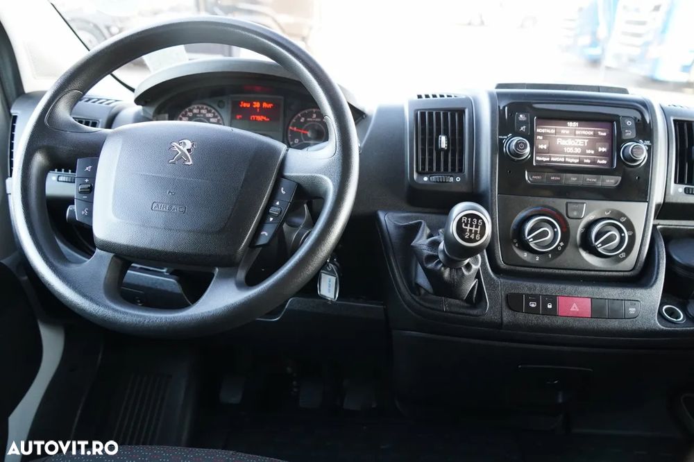 Iveco BOXER / 2.2 - 120 CP / L3H3 / AUTOUTILIZATOR DIN TABLĂ / 2022 / MANUAL / IMPORTAT - 28