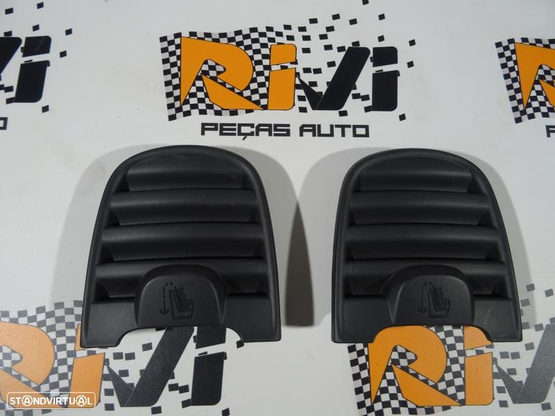 Plástico Do Interior Peugeot Rcz Tampas Do Isofix Bancos Traseiros Pe - 1