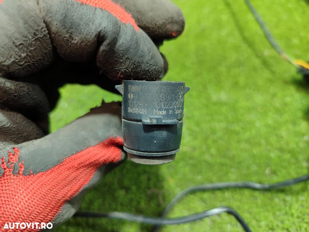 SENZORI PARCARE SPATE + INSTALATIE BMW SERIA 3 E90 E91 E92 E93 COD OEM 9191400 / 9191400AI05 / 0263003971 / BREAK 2005-2015 - 6