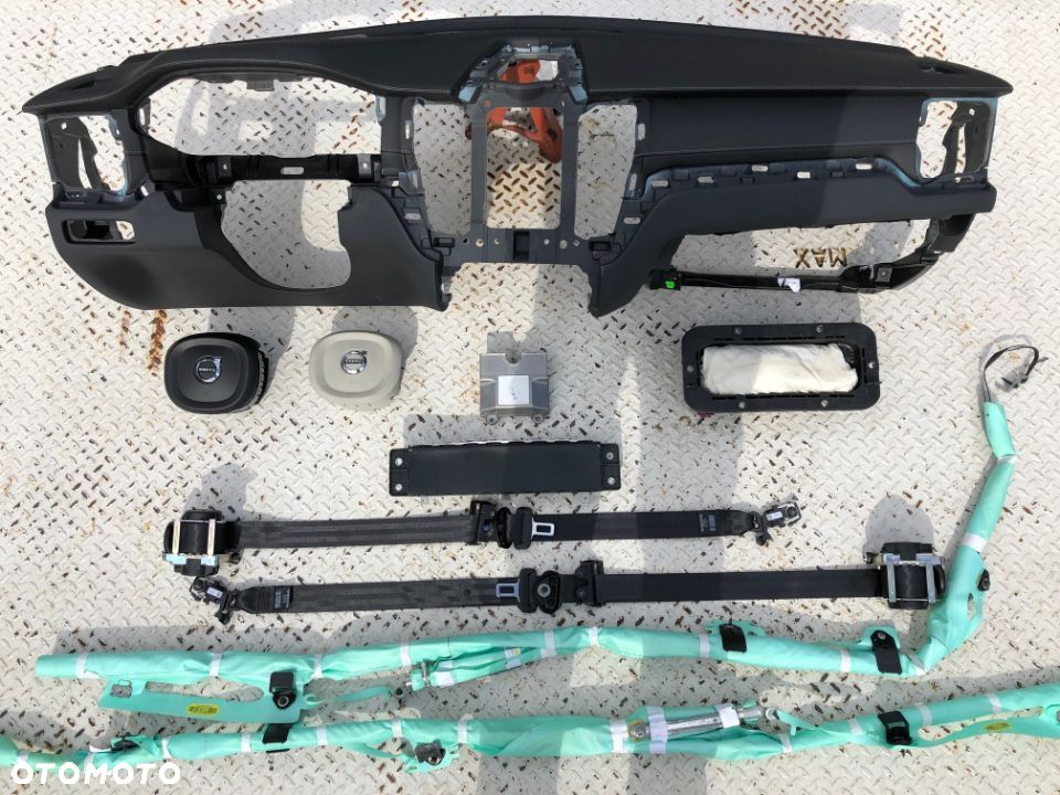 VOLVO V40 S60 V60 XC40 S90 V90 XC60 XC90 II 2 SENSOR MODUŁ STEROWNIK SRS naprawa regeneracja AIRBAG - 7