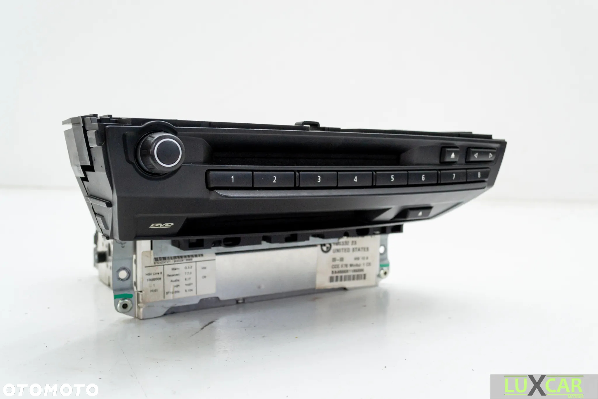 BMW X6 E71 ORYGINALNE RADIO ODTWARZACZ CD MMI 9185542 GORLICE - 5