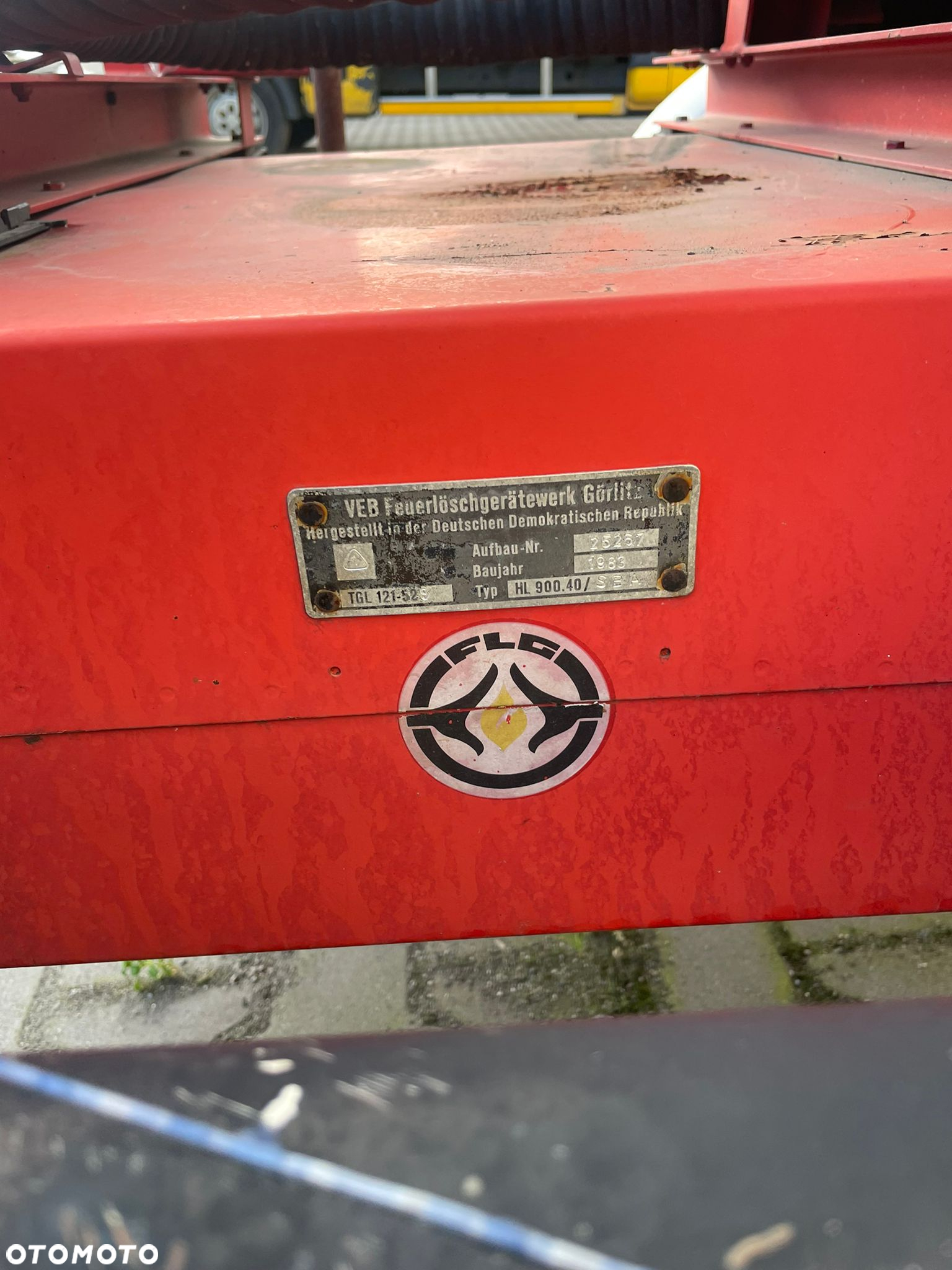 Feuerloschgeratewerk Przyczepka Strażacka Zbiornik 500L - 3