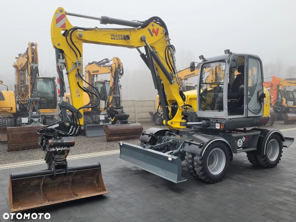 Wacker Neuson EW100 / ROTOTILT / 3 łyżki + widły / model 2020r. / - 18