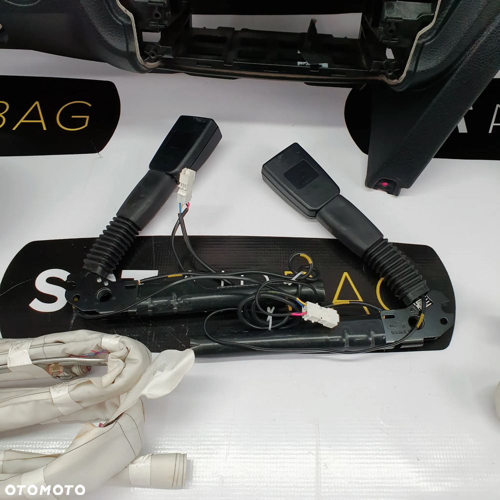 BMW F30 F31 F32 F33 F34 DESKA ROZDZIELCZA KONSOLA KOKPIT PULPIT PODUSZKI AIRBAG AIR BAG NAPINACZE KIT SET - 7