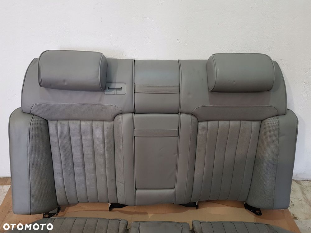 kanapa tył skóra vw phaeton 3d2 3.0tdi 06r - 2