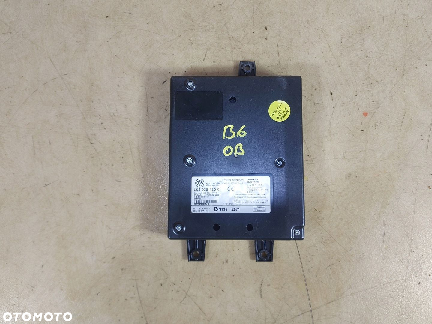 PASSAT B6 MODUŁ BLUETOOTH 1K8035730C - 2