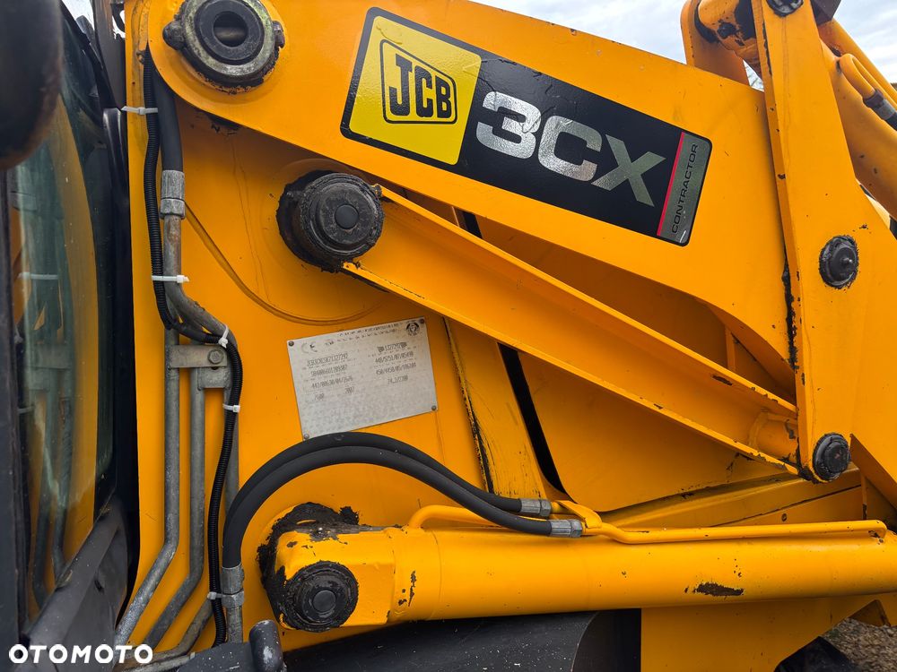 JCB 3CX CONTRACTOR 2007r koparko ładowarka 4x4  teleskop widły rekin - 5