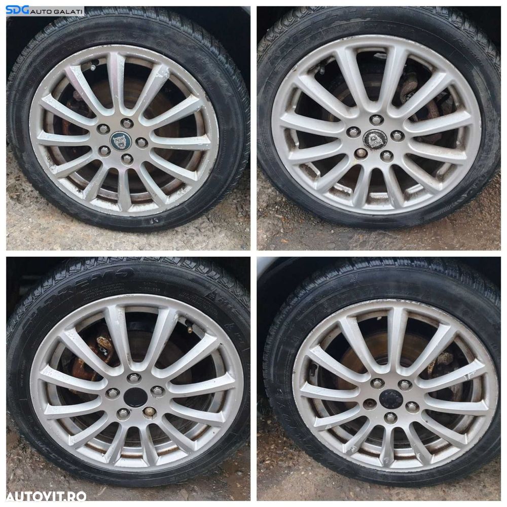 Set 4 Jante Aliaj 225 45 17 R17 Jaguar X-Type 2002 - 2009 [0912] - 1