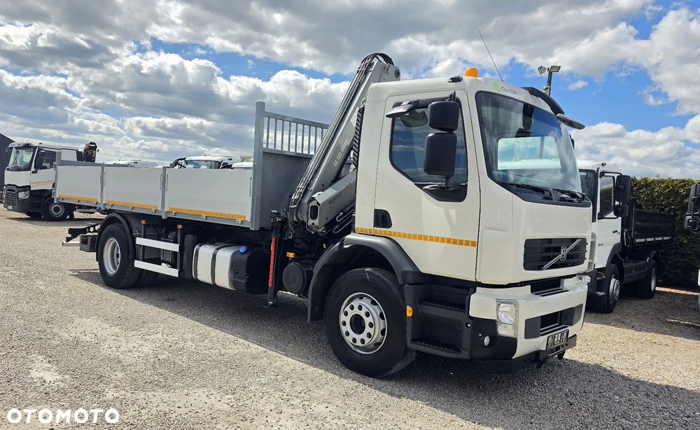 Volvo FE 260 4x2 Kiper/ Hds HIAB 122/11m/Pilot - 1