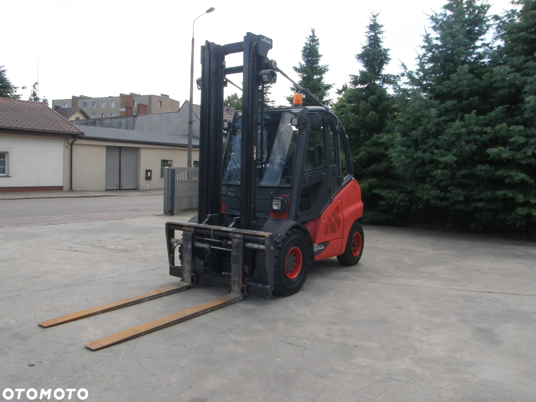 Linde H50D-02 2015rok kabina pozycjoner przesuw - 12