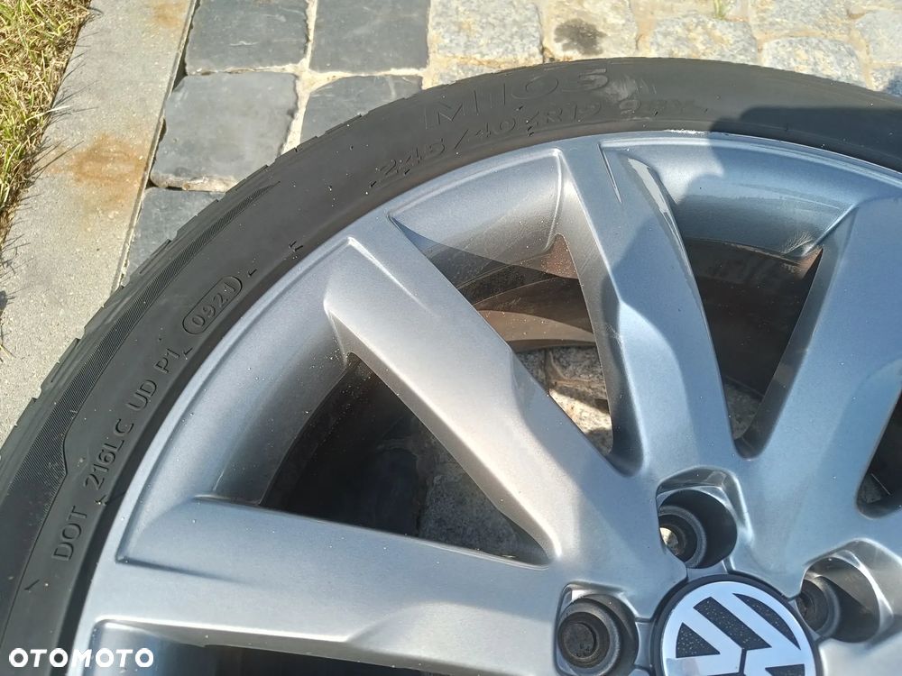 Felgi Aluminiowe 19 5x112 8Jx19H2 ET39 Audi Q5 SQ5 8R0601025B Koła VW Seat Skoda - 3