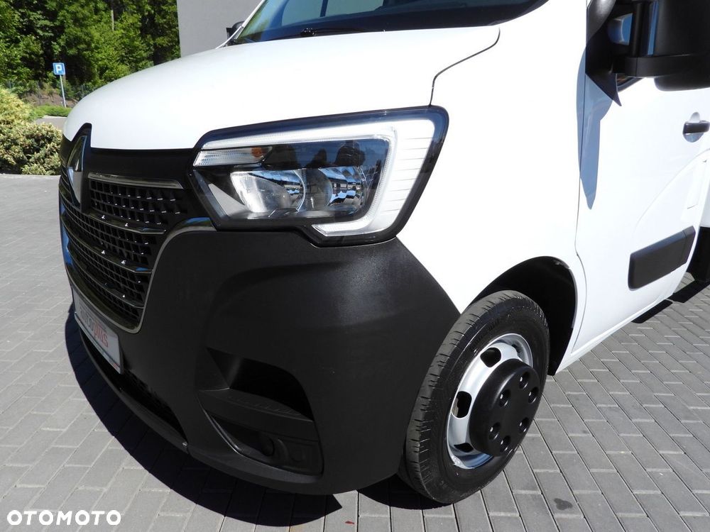 Renault MASTER PLANDEKA 10 PALET TEMPOMAT NAWIGACJA LEDY PNEUMATYKA BLIŹNIACZE KOŁA KLIMATYZACJA  165KM - 20