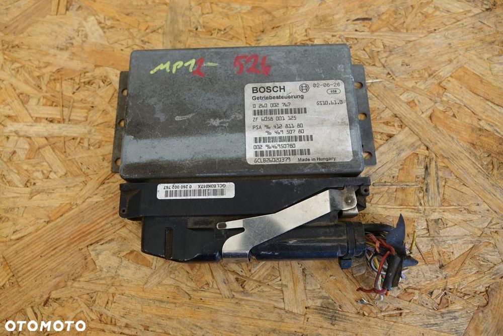 STEROWNIK SKRZYNI BIEGÓW CITROEN C5 2.2 HDI 9646950780