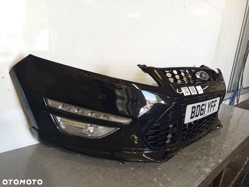 + ZDERZAK PRZÓD PRZEDNI FORD MONDEO MK.4 4 IV LIFT FL ST TITANUM G6 CZARNY PDC CZUJNIKI SPRYSKIWACZE LAMP XENON DRL LED HALGOENY - 2