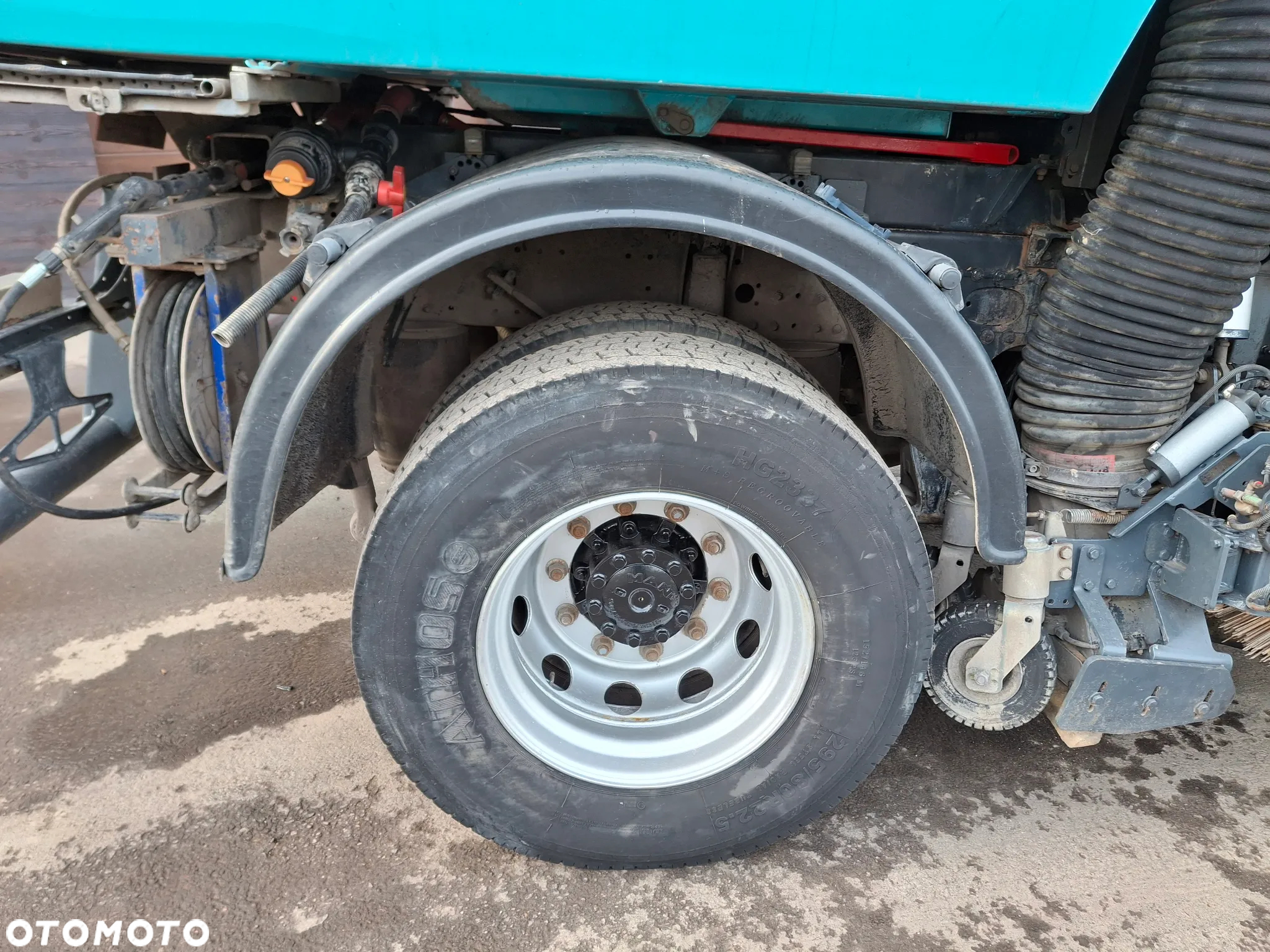 MAN TGM 18.290 Zamiatarka BUCHER 2 Silniki Karcher Mycie Ciśnieniowe - 14