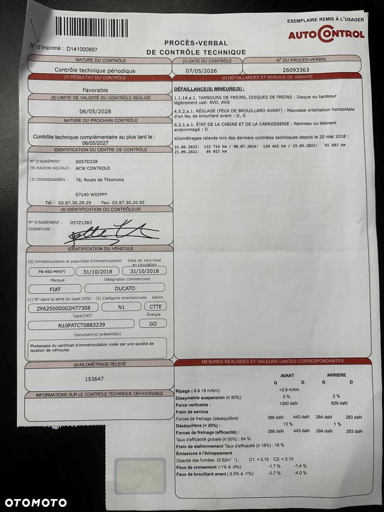 Fiat DUCATO L2H2 2.3 130KM 2018 EURO 6 bez Adblue - 27