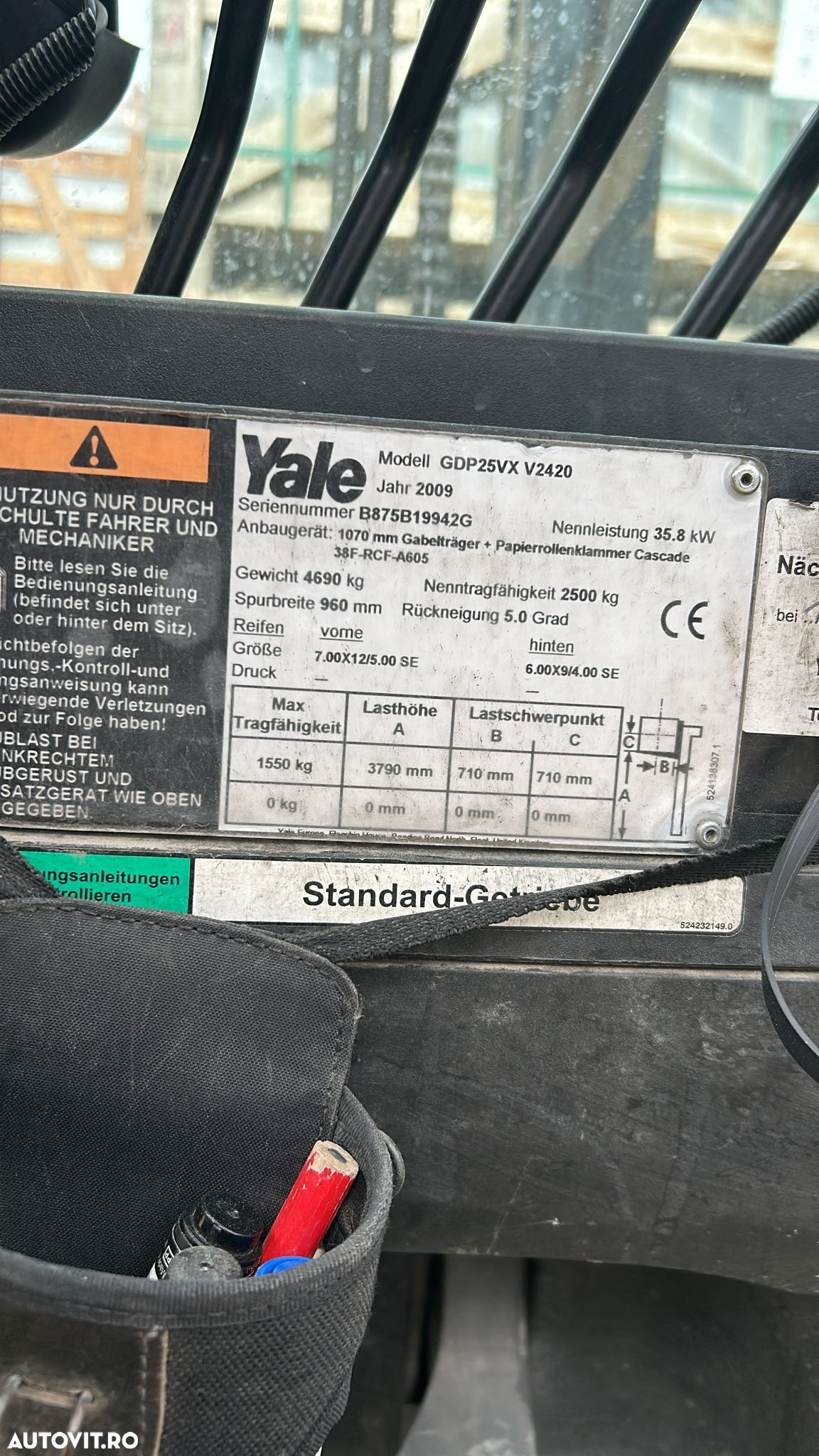 Yale GDP25VX - 7