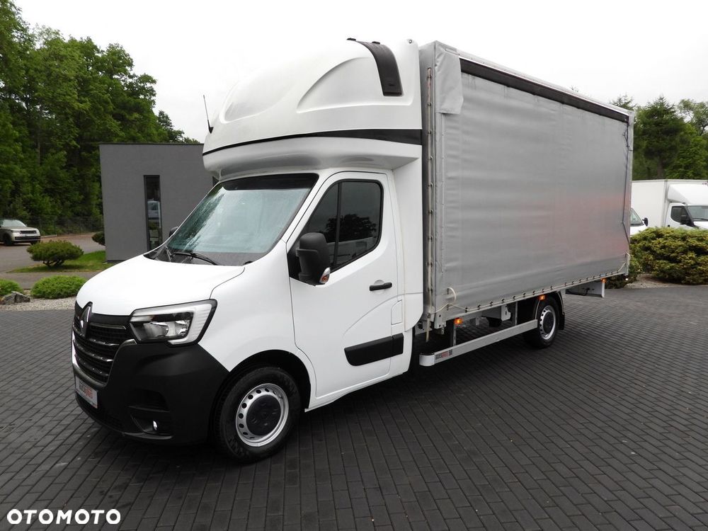 Renault MASTER PLANDEKA 10 PALET WEBASTO TEMPOMAT LEDY PNEUMATYKA KLIMATYZACJA  165KM - 19