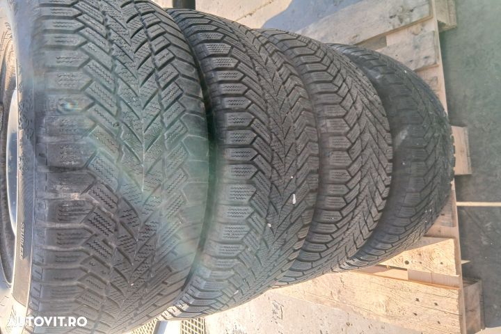 Jante aliaj cu anvelope 16 - set 7N0601027B 61/2JX16H2 ET33 215/65 R1 - 5