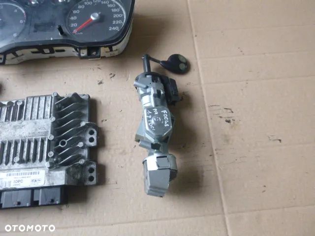 ZESTAW STARTOWY KOMPUTER STACYJKA IMMOBILIZER FORD FOCUS MK2 1.8 TDCI - 3