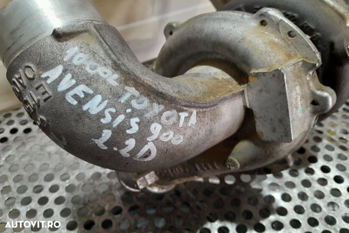 Turbosuflanta 2.2 D E1151V4 172010R011 Toyota Avensis 2 T25 [facelift - 4
