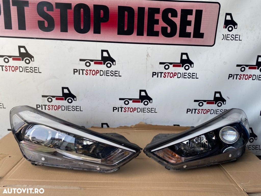 Fata bot complet Hyundai Tucson 2015 2016 2017 2018 2.0 d 4x4 bara capota far grila aripi radiatoare - 5