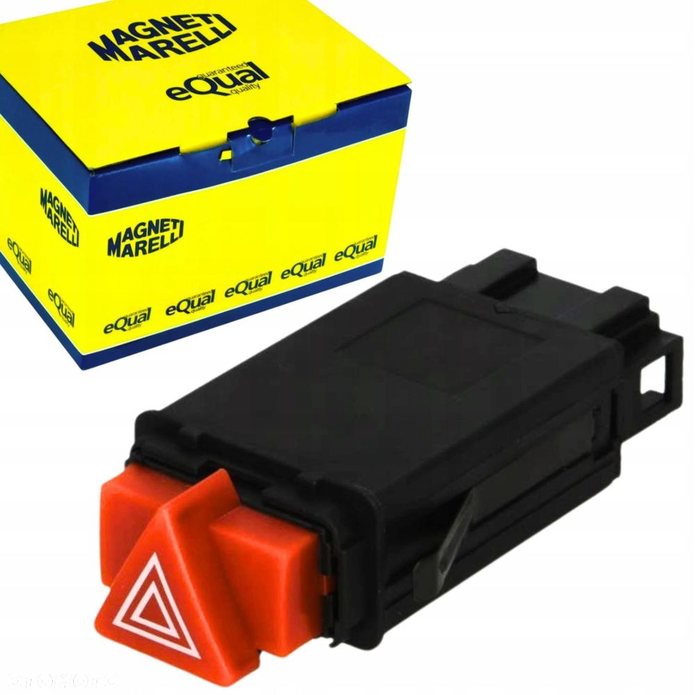 PRZEŁĄCZNIK WŁĄCZNIK ŚWIATEŁ AWARYJNYCH - AUDI A3 1996 - MAGNETI MARELLI - 1