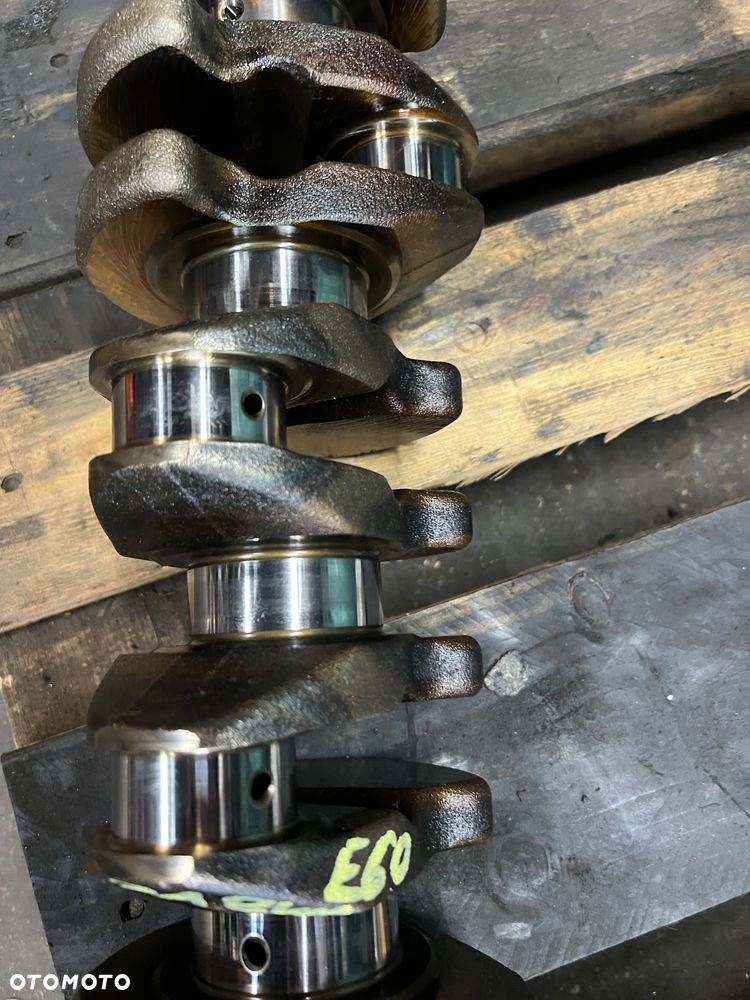 Wał korbowy bmw e60 m57 3.0d - 4