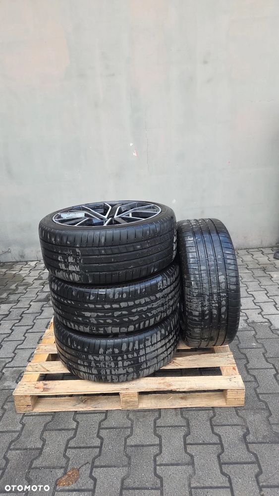 Koła 22" niski profil alu czarne - 12