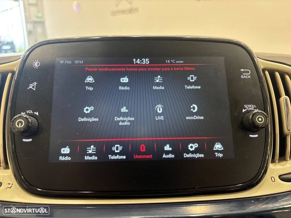 Fiat 500 1.2 Lounge MTA - 14