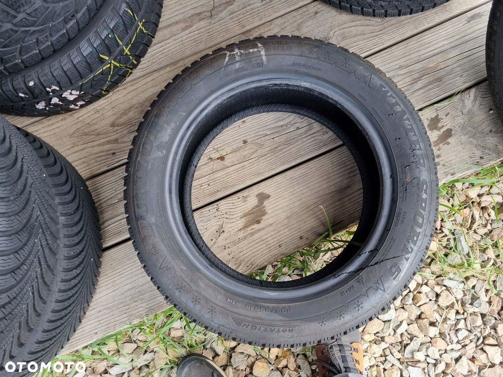 OPONY DUNLOP WINTER SPORT 5 205/55r16 91h ,2017r.7,5mm x4szt. bdb stan - 10