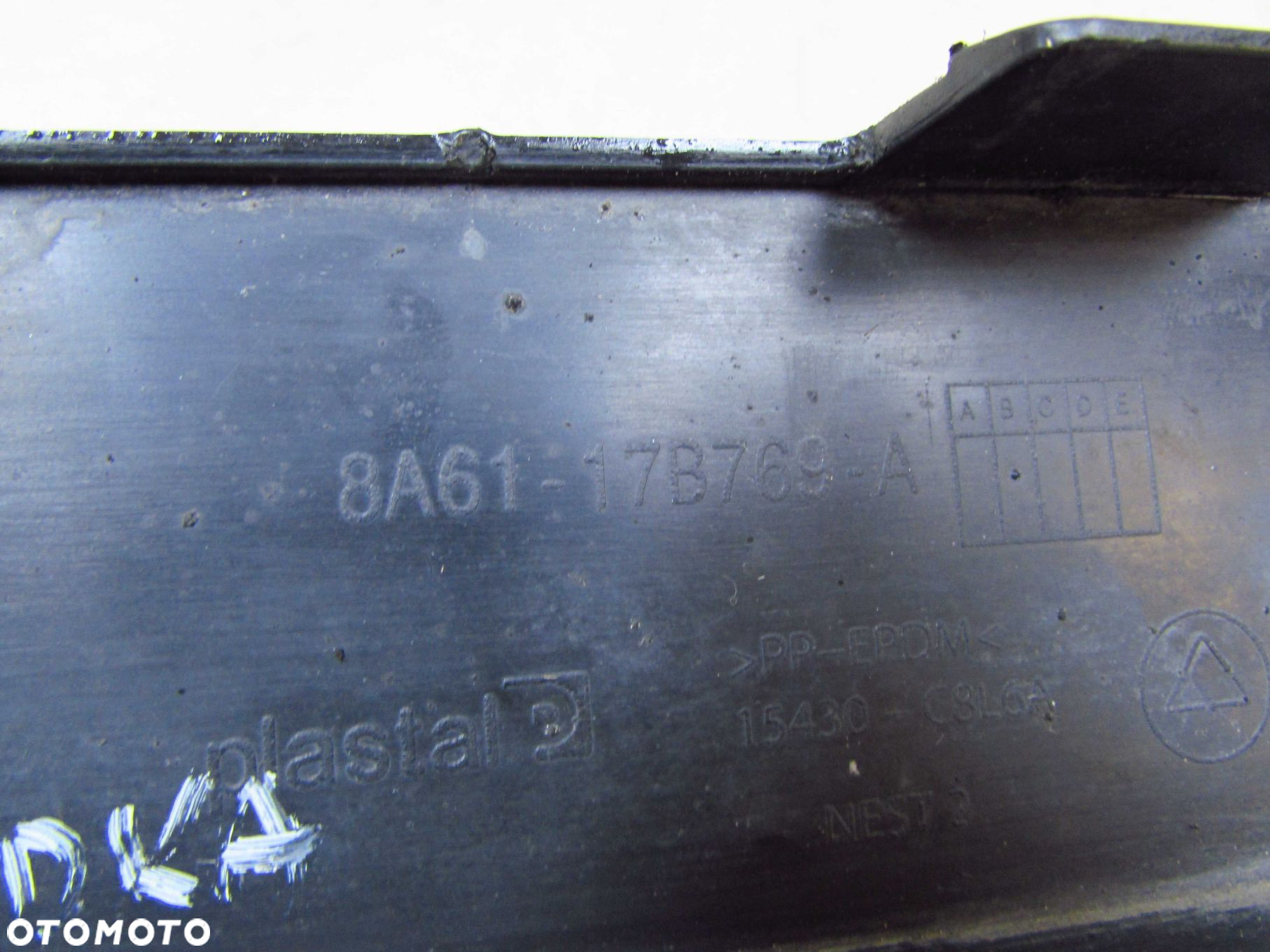 FORD FIESTA MK7 VII 08-13 HOKEJ DOKLADKA ZDERZAKA PRZOD 8A61-17B769-A - 8