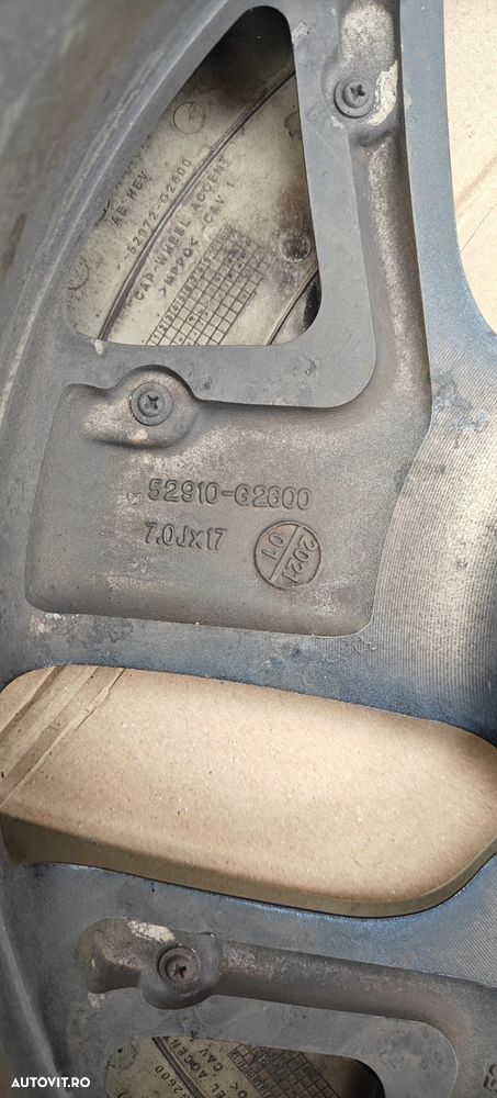 Jante Originale Hyundai Ioniq Facelift 2021 R17 x 7j , 5x114.3  offset ET53 - 10