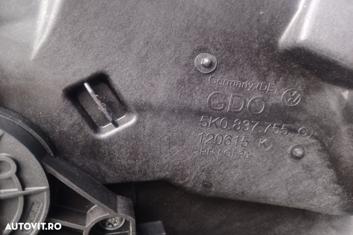 Macara geam fata stanga electrica FARA MOTORAS 5K2837729P  5K0837755G - 3