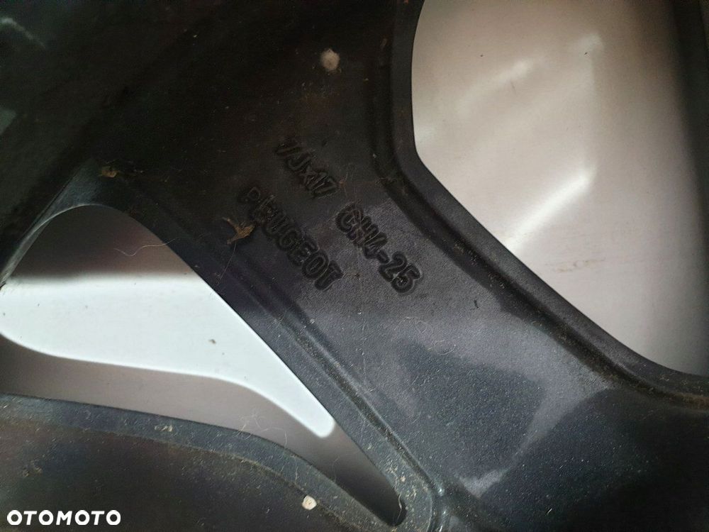 PEUGEOT 208 I 1 FELGA ALUFELGA 17" 7J 9673773777 ORYGINAŁ - 5