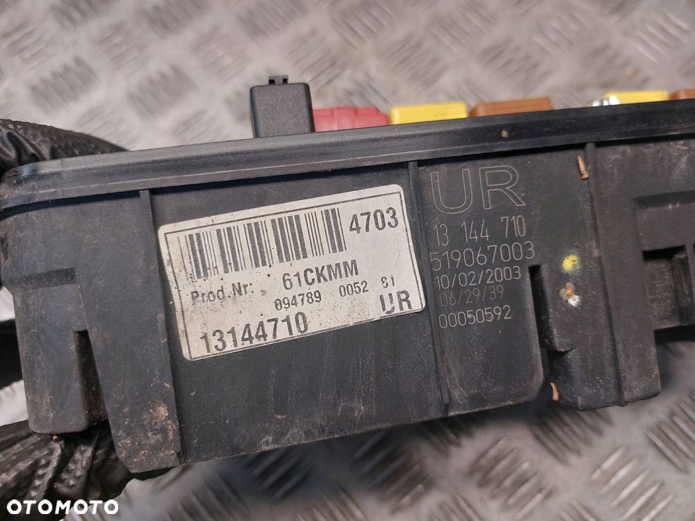 ZESTAW STARTOWY OPEL VECTRA C 13144710 13132475 13144710 13112910 - 9
