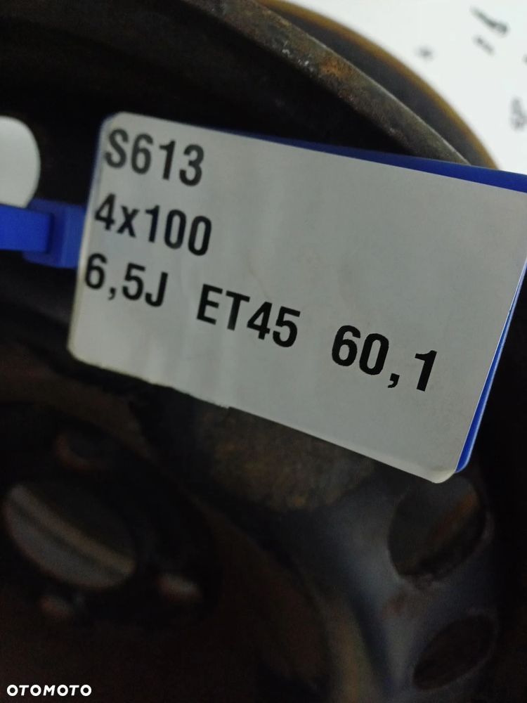 felgi stalowe 4x100 15 renault Thalia Zoe grand scenic II clio megane S613 - 7