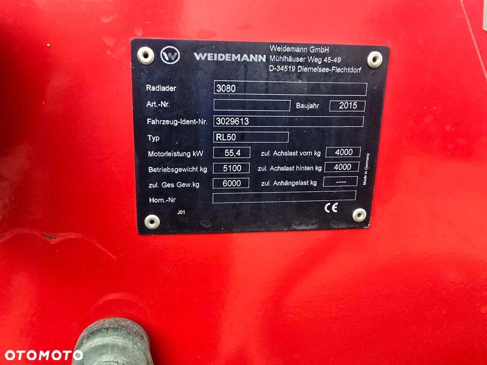 Weidemann 3080 - 6