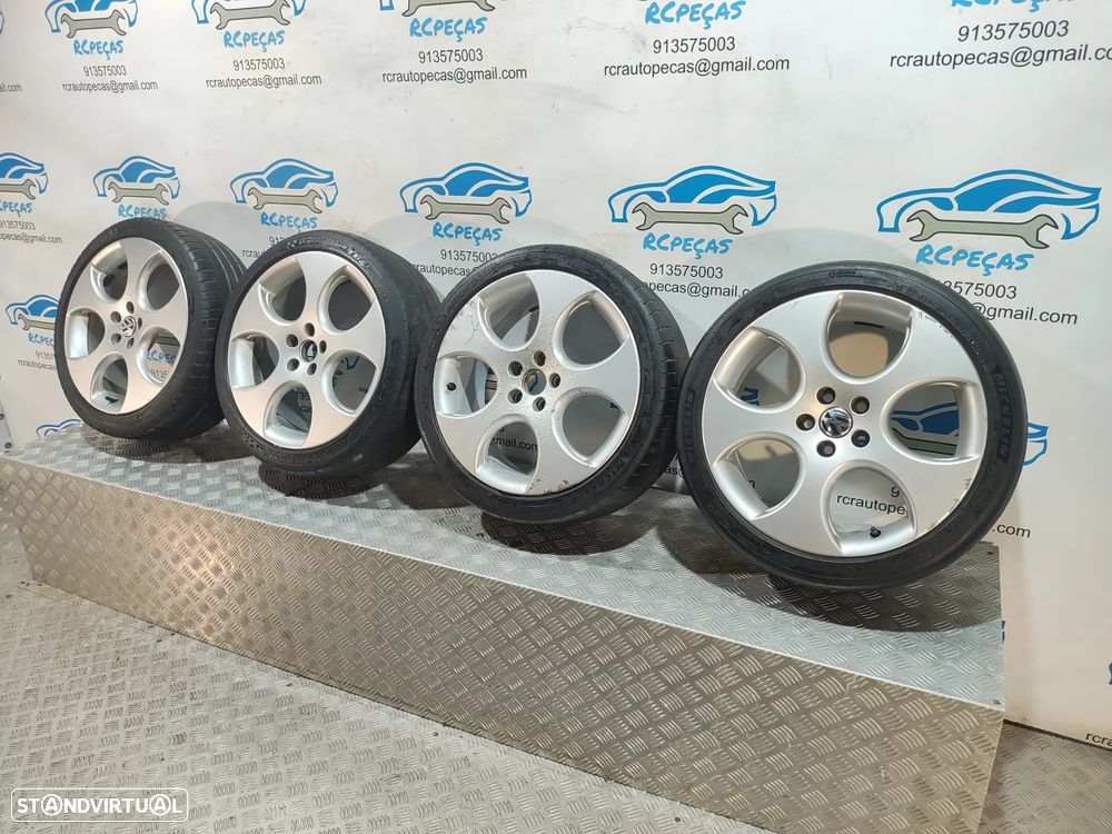 JANTES ORIGINAIS RONAL VW VOLKSWAGEN POLO GTI 5 V MK5 6R 6R1 6C1 17 POLEGADAS 7J ET46 5X100 - 5