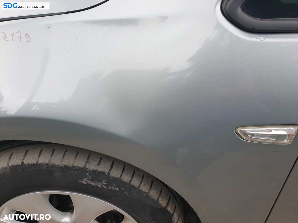 Aripa Stanga Fata Opel Astra J Facelift 2012 - 2016 Culoare Z179 [C7195] - 6
