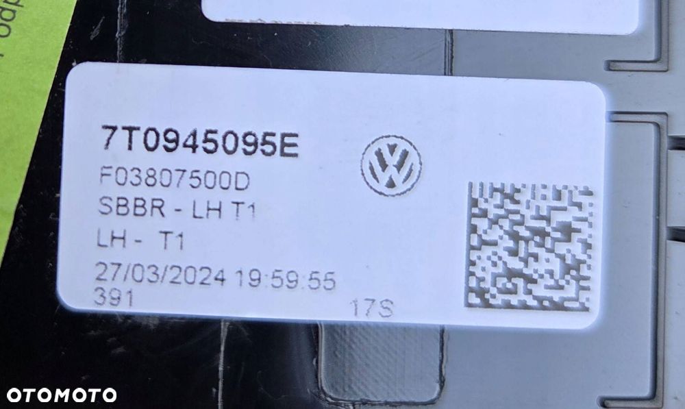 volkswagen multivan transporter t7 tył lampa tylna lampy komplet eu - 10