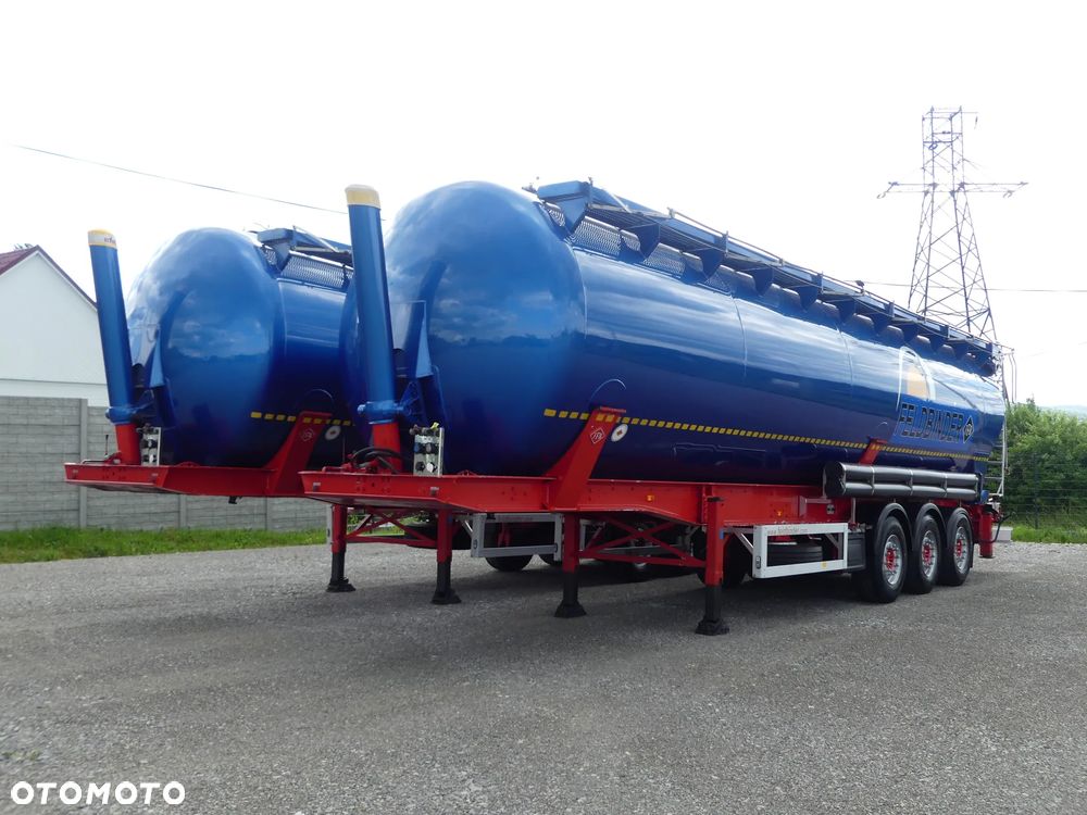 Feldbinder SILOS 60000 / KIPROWANA / OŚ PODNOSZONA / - 2
